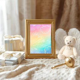 Little Piece of Heaven Rainbow Cards & Gifts Sign Einladung