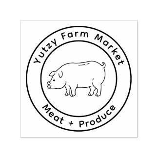 Little Pig Farm Market Permastempel