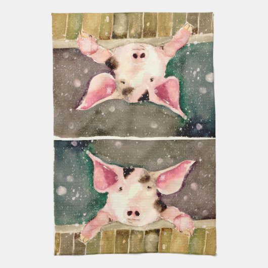 Little Pig Tee Handtuch (Vertikal)