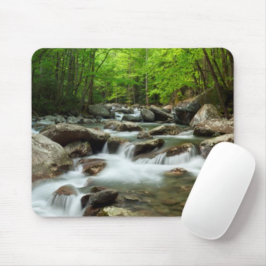 Little Pigeon River bei Greenbrier Mousepad (Mit Mouse)