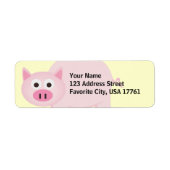 Little Piggy Address Labels (Vorne)