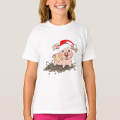 Little Piggy Christmas Sweatshirt (Vorderseite)