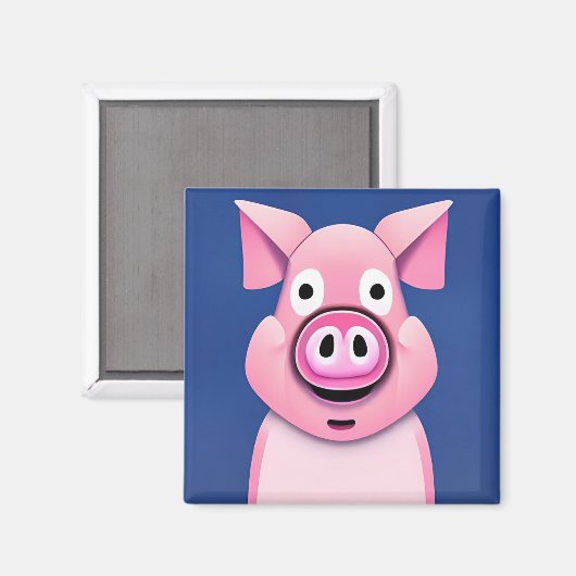 Little Piggy Magnet (Vorderseite/Rückseite)
