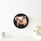 Little Piggy Runde Wanduhr (Zuhause)