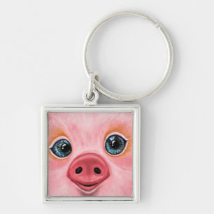 Little Piggy Schlüsselanhänger - Lächeln