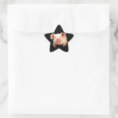 Little Piggy Stern-Aufkleber (Tasche)