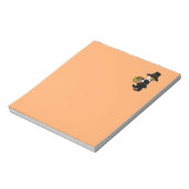 Little Pilgrim Boy Erntedank Notizblock (Rotiert)