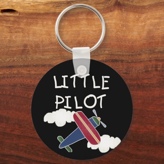 Little Pilot Tshirts and Gifts Schlüsselanhänger (Vorderseite)