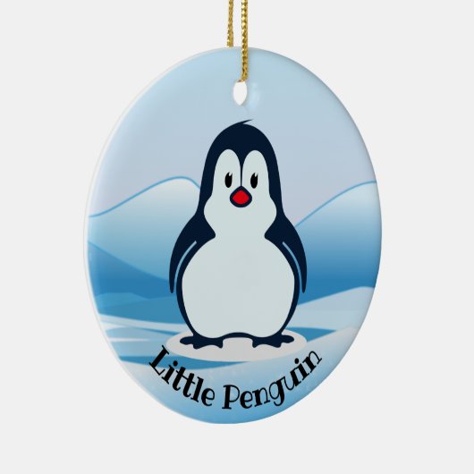 Little Pinguin Design Ornament (Rechts)