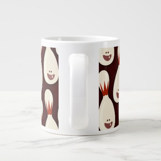 Little Pinhead Pattern Jumbo-Tasse (Rückseite)