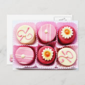 Little Pink and White Chocolate Postkarte (Vorne/Hinten)