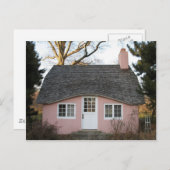 Little Pink House Postkarte (Vorne/Hinten)