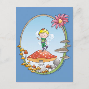 Little pixie postkarte