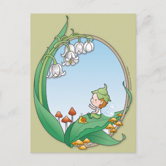 Little pixie postkarte (Vorderseite)