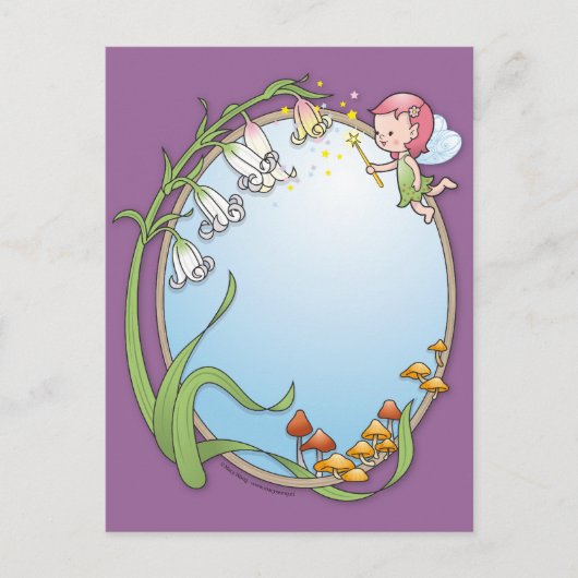 Little pixie postkarte (Vorderseite)