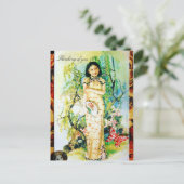 Little Pixy Boots - Denken Sie an Ihre Postkarte (Stehend Vorderseite)