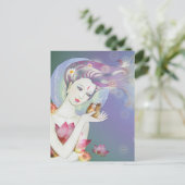 Little Pixy Boots - Stargazing Postkarte (Stehend Vorderseite)