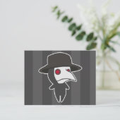 Little Plague Doctor Postkarte (Stehend Vorderseite)