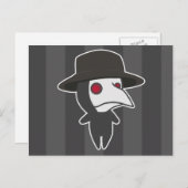 Little Plague Doctor Postkarte (Vorne/Hinten)