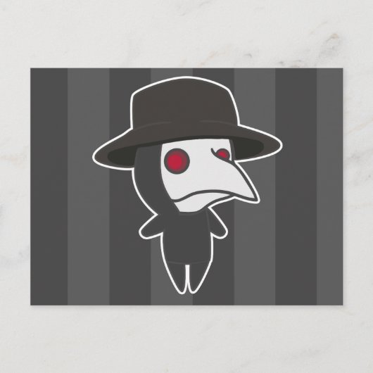 Little Plague Doctor Postkarte (Vorderseite)