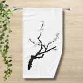 Little Plum Blossom Twig Handtuch