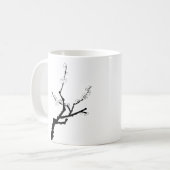 Little Plum Blossom Twig Kaffeetasse (Vorderseite Links)
