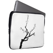 Little Plum Blossom Twig Laptopschutzhülle (Vorne Rechts)