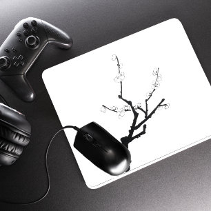 Little Plum Blossom Twig Mousepad
