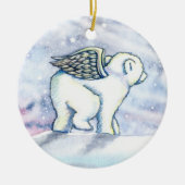 Little Polar Bear Cub Ornament (Vorne)
