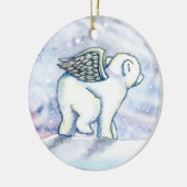 Little Polar Bear Cub Ornament (Links)