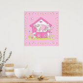Little Ponies Poster (Küche)