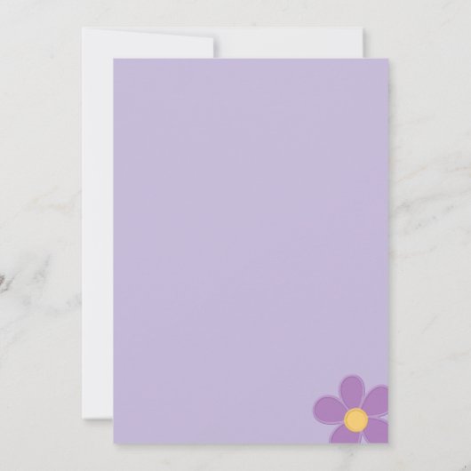 Little Pony Einladung (Rückseite)