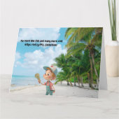 Little Pony und Unicorns Karte (Rückseite)