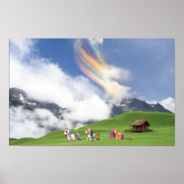 Little Pony und Unicorns Poster