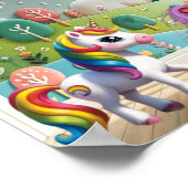 Little Pony und Unicorns Poster (Ecke)
