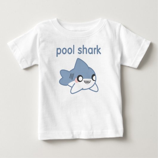 Little Pool Shark Kids T - Shirt (Vorderseite)