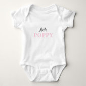 Little Poppy Classic Baby Body Baby Strampler (Vorderseite)