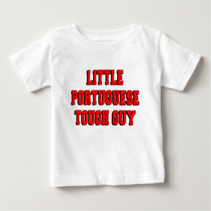 Little Portugiesischer Tough Typ Baby T-shirt