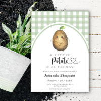 Little Potato Baby Dusche Einladung
