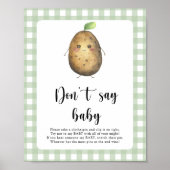 Little Potato Sag kein Baby Poster (Vorne)