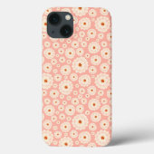 Little Powder Pink Blume Case-Mate iPhone Hülle (Rückseite)