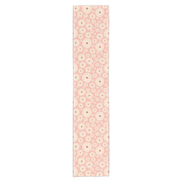 Little Powder Pink Blume Kurzer Tischläufer