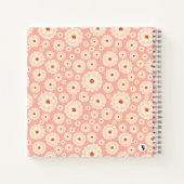 Little Powder Pink Blume Notizblock (Rückseite)