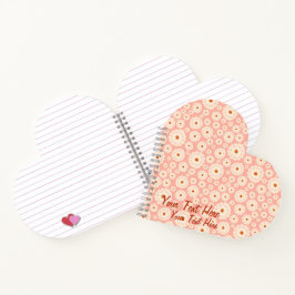 Little Powder Pink Blume Notizblock
