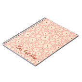 Little Powder Pink Blume Notizblock (Linke Seite)