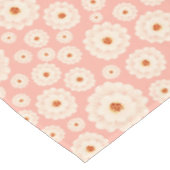 Little Powder Pink Blume Tischdecke (Schrägansicht)