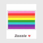 Little Pride Flag Sticker (Blatt)