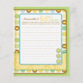 Little Prince Advice Card (Rückseite)