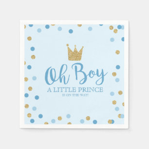 Little Prince Baby Shower Baby Dusche Party Napkin Serviette