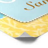 Little Prince Baby Shower Banner Poster (Ecke)